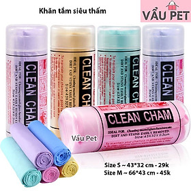 Khăn tắm siêu thấm cho chó mèo thú cưng