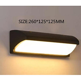 Mua Đèn tường chống nước ngoài trời Đèn tường Bo cạnh  IP 8005  nhôm đúc bo cạnh