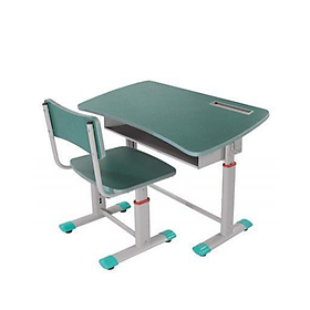 Bộ bàn ghế học sinh Juno Sofa NT 190 BHS03-X chân sắt 80 x 50 x 55/76 cm