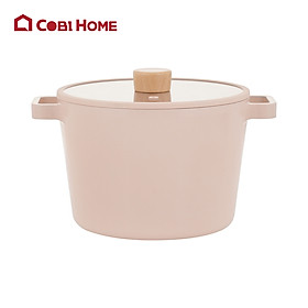 Mua Chảo nhôm  màu hồng đào 6 size - phân phối chính hang cobi home