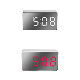 Digital Alarm Clock Large Date Snooze Time 3'' Table Clocks Decoration;