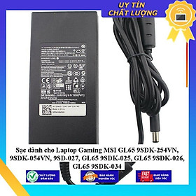 Sạc dùng cho Laptop Gaming MSI GL65 9SDK-254VN 9SDK-054VN 9SD-027 GL65 9SDK-025 GL65 9SDK-026 GL65 9SDK-034 - Hàng Nhập Khẩu New Seal