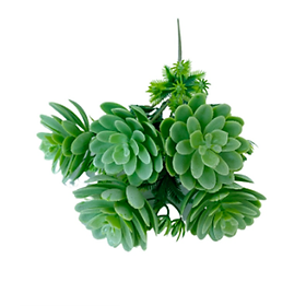Mua Sen đá chùm 5 bông cao cấp decor trang trí nhà cửa   chậu cây - Cây hoa giả