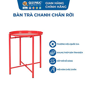 Mua  Chính hãng Qui Phúc  Bàn trà chanh  cà phê xếp gọn sắt sơn Qui Phúc chân rời
