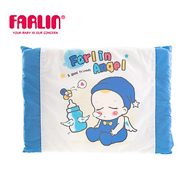 Gối Cao Su Non Thoát Mồ Hôi Cho Bé FARLIN - Xanh