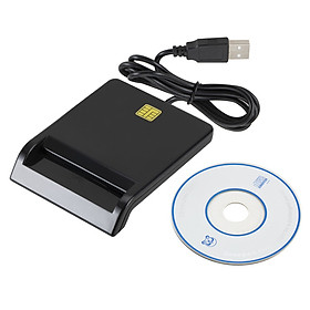 USB2.0 Smart Card Reader for CAC ID Bank Card Sim Card Cloner Connector