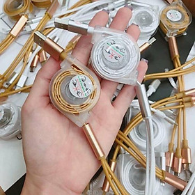 Mua Dây sạc 3 đầu có dây rút