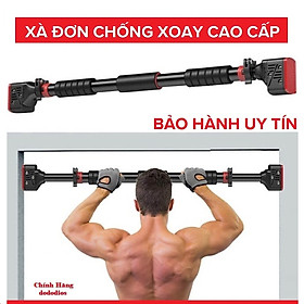 Xà Đơn Treo Tường Gắn Cửa Đa Năng Độ Dài Tùy Chỉnh Giúp Bạn Tập Gym, Tập Cơ Bụng, Cơ Vai, Cơ Xô 60-120Cm - Chính Hãng dododios (Màu Ngẫu Nhiên)