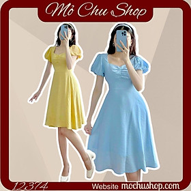 ĐẦM XOÈ TAY BỒNG NHÍU NGỰC 12375