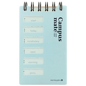 Sổ Lò Xo Học Từ Vựng Campus Mate 83457 - Xanh Nhạt