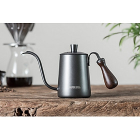 Mua Ấm bình rót nước nóng pha cà phê bằng inox   cán gỗ Cafede Kona