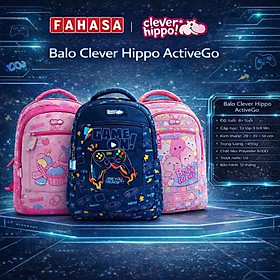 Ba Lô Học Sinh Cấp 2 Clever Hippo Mẫu Mới 2026 - Việt Tinh Anh - Bestie Forever/Tiểu Thư Mèo Marie/Sweetie Pie Club