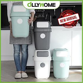 Mua Thùng Rác Có Nắp Đậy 60L   Thùng Rác Nhựa PP Tiện Lợi Đựng Rác Văn Phòng  Khách sạn  Gia Đình  Phòng Khách Ollyhome St52