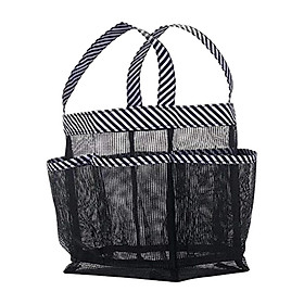 Portable Mesh Shower Caddy Portable 8 Basket Pockets Storage for men