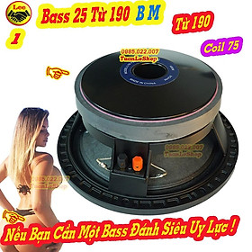 Mua LOA BASS 25 COI 75 TỪ 190  LOA 2 TẤC RƯỠI BM – GÁI 01 CHIẾC