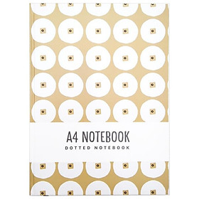 Sổ Crabit A4 Đồng Xu Dotted 120 Trang 1953