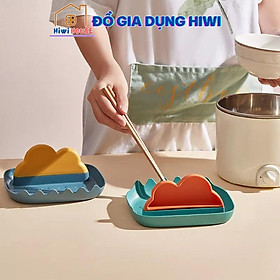 Mua Khay đỡ nắp vung nồi  gác muỗng đũa bằng nhựa hiwihouse