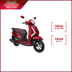 Xe Tay Ga Yamaha Latte 125 - 2024 - Tiêu chuẩn màu mới - Đỏ đen