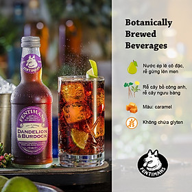 Fentimans Tonic Soda Chanh Vị Bồ Công Anh Và Ngưu Bàng Danderlion and Burdock Anh Quốc 275ml x Lốc 4 Chai