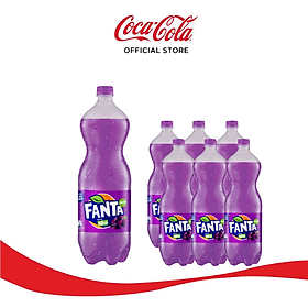 Nước Giải Khát Có Gas Fanta Nho 1.5L