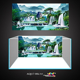 Mua Tranh 3D Koifish  thiên nhiên trữ tình  ấn tượng khó phai  AQB17-006