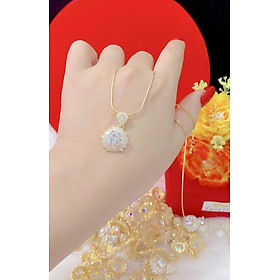 Dây chuyền nữ mạ 18k cao cấp e906