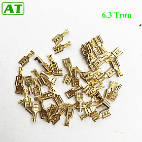 Mua Gói 100 đầu cốt gài chữ T 6.3  cos kẹp nối dây điện cho ô tô