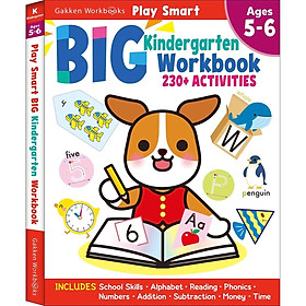 Sách Play Smart Big Kindergarten Workbook
