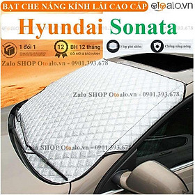 Tấm che chắn nắng nóng kính lái xe ô tô Hyundai Sonata 3 Lớp Cao Cấp - OTOALO