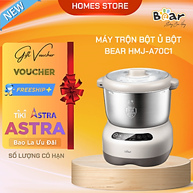 Mua Máy Trộn Bột Ủ Bột Lên Men  Máy Làm Bánh Tự Động BEAR HMJ-A70C1 Chống Dính Dung Tích 7 Lít Công Suất 250 W - Hàng Chính Hãng
