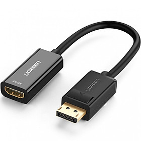 Cáp chuyển Displayport to HDMI hỗ trợ 4Kx2K Ugreen 40363-Hàng Chính Hãng