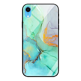 Ốp kính cường lực cho iPhone XR Đá Xanh Ngọc - Hàng chính hãng