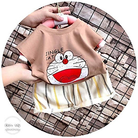 Set sát nách phong cách hàn quốc in hình ngộ nghĩnh cho bé 8-19kg