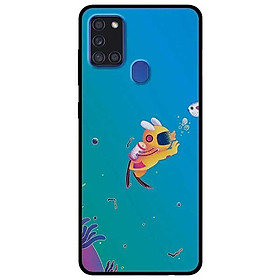 Ốp lưng dành cho Samsung A21 - A21s - A31 mẫu Thợ Lặn Áo Vàng