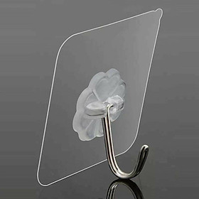 Mua 1 cái Móc Dán Tường Trong Suốt_ Treo Đồ Dùng Tiện Dụng _SIÊU DÍNH _SIÊU BỀN