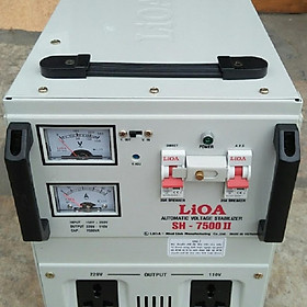Ổn áp lioa 7.5kva model SH - 7500II