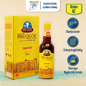 1 cặp 2 chai 500ml nước mắm Thịnh Phát Hồng Ngọc 40 độ đạm