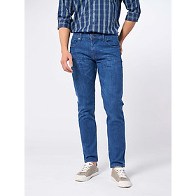 OWEN - Quần Jeans nam Owen Slimfit ống ôm trẻ trung màu xanh 221490 Quần bò nam Owen