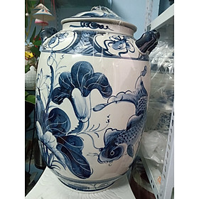 Mua Hũ đựng rượu gạo Bát Tràng loại 20L