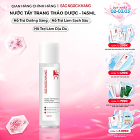 Nước Tẩy Trang Sắc Ngọc Khang 145 ml