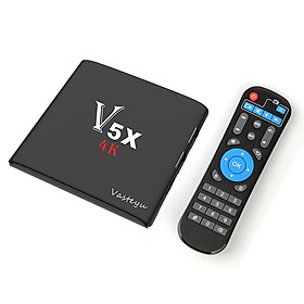 Hộp TV Thông Minh Vasteyu V5X Smart Android 6.0 TV Box Amlogic S905X Quad-core 4K H.265 HDR VP9 1GB / 8GB Mini PC LAN & WiFi HD Media