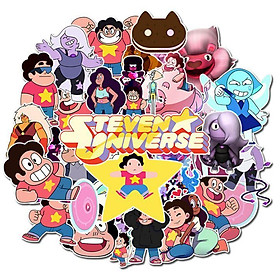 Sticker dán cao cấp Steven Universe Cartoon Cực COOL ms#101