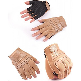 Găng Tay Sports phươt, tập gym, thể thao đa năng Dành Cho Phượt Thủ (Hở Ngón) - kiểu mới