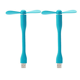 Mua Combo 2 Quạt Cầm Tay Mini Cắm Cổng USB Laptop  Sạc Dự Phòng No.1