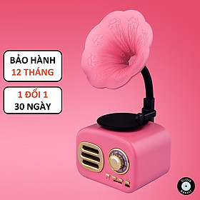 Mua Loa Bluetooth Cổ Điển OLIVER FT05 Loa Kèn Bluetooth Mini Vintage Đồ Decor Bàn Học Trang Trí Phòng Khách Làm Quà Tặng Loa Giả Cổ Độc Đáo