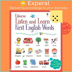 Sách - Listen and Learn First English Words by Sam Taplin (UK edition, paperback)
