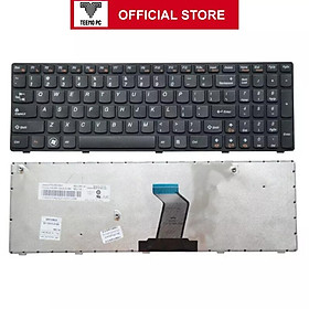 Hình ảnh Bàn Phím Tương Thích Cho Laptop Lenovo Ideapad Z570 Z575 B570 B575 V570 Y570 Y570N Y570Nt Y570N-Ifi Y570N-Ise TEEMO PC KEY702 Hàng Nhập Khẩu