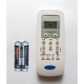 Mua Remote Điều Khiển Cho Máy Lạnh  Điều Hòa Carrier RG56 Hiển Thị Độ F (Kèm Pin AAA Maxell)