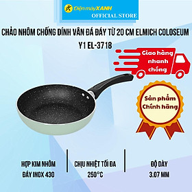 Mua Chảo nhôm chống dính vân đá đáy từ 20 cm Elmich Coloseum Y1 EL-3718