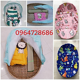 Combo Nôi Tre, Bọc, Màn Size 55x85